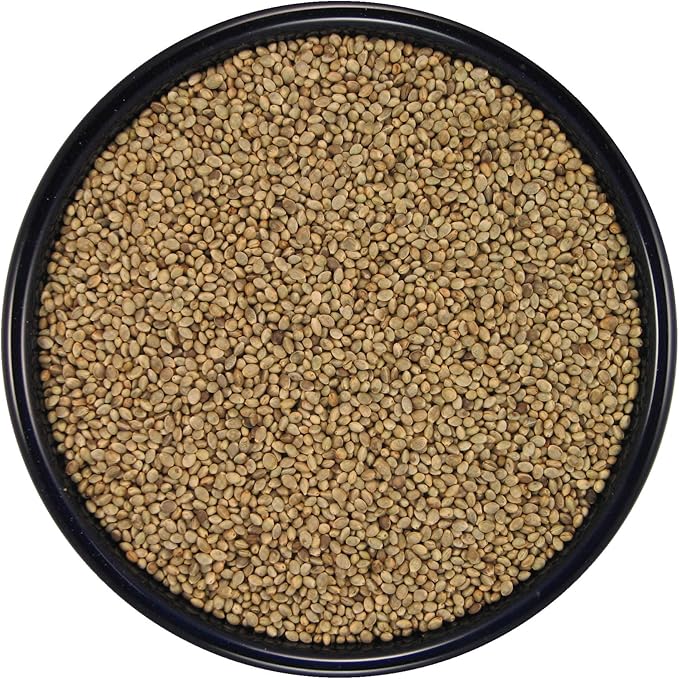SLEEK & SASSY Hemp Seed (sterilized) for Birds (20 lbs.)