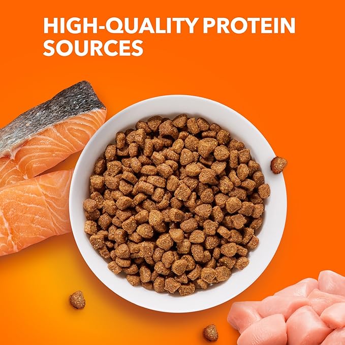 IAMS Proactive Health Adult Healthy Dry Cat Food with Real Salmon, 7 lb. Bag