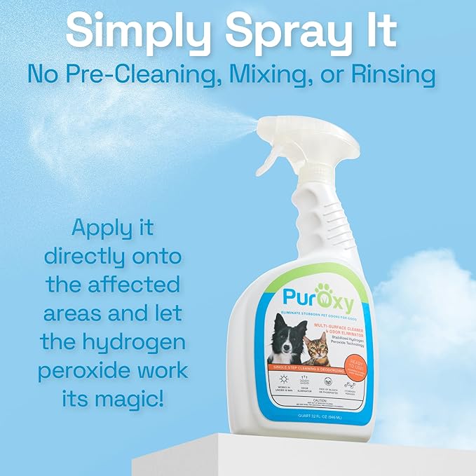 Pet Stain & Odor Eliminator 32oz Trigger Spray Bottle