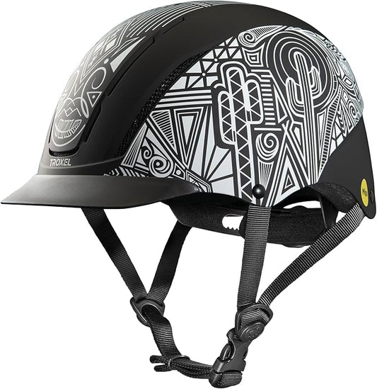 Troxel Spirit MIPS Technology Full Coverage Horse Riding Helmet, Horseback Riding Gear for Equestrians, Extra Small/Youth (6-1/4-6-1/2), Desert Shadows