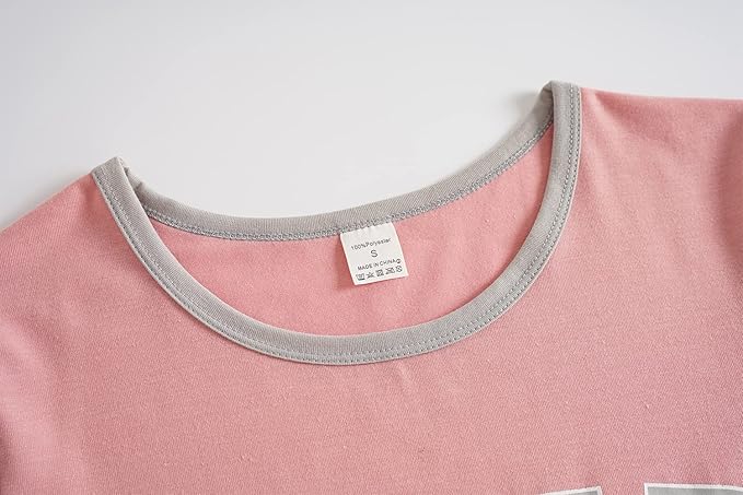 YIJIU Women's Sleepwear Long Sleeve Top and Pants Pajama Set Panda Print Nighty