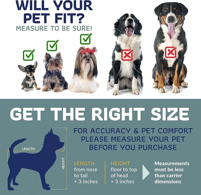 Katziela Rolling Pet Carrier Airline Approved - Pet Carrier with Wheels - Luxury Lorry - Deluxe TSA Approved Cat Carrier with 6 Wheels - Small Airline Approved Dog Carrier Trolley - Plane Carry On Bag