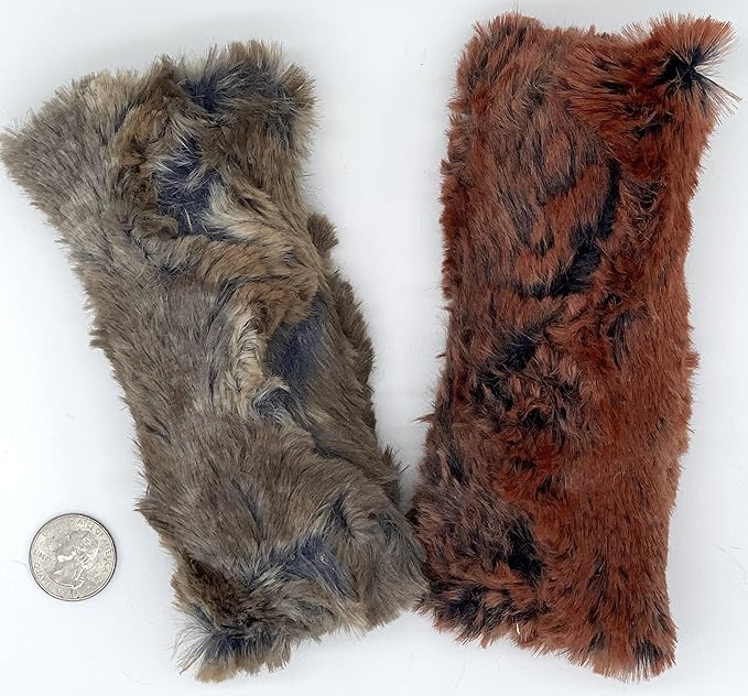 Refillable Kitty Crinkle Furry Catnip Toy