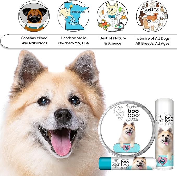 The Blissful Dog Icelandic Sheepdog Boo Boo Butter, 2 Ounce