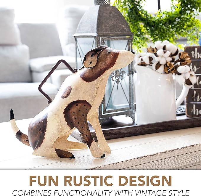 Walbrook Small Dog Watering Pot - Indoor Plant Watering Can, Cute Gardening Gift for Women