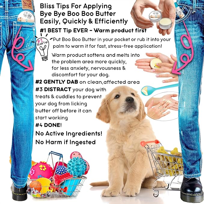 The Blissful Dog 2 oz TIN Bloodhound Booboo Butter