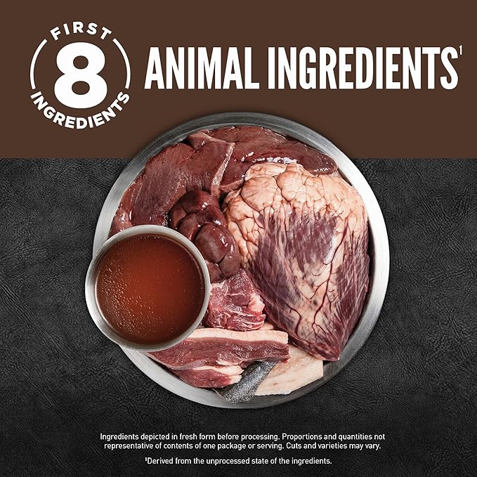 ORIJEN Pate Wet Dog Food Regional Red Recipe with Liver 12.8oz Cans (12 Count)