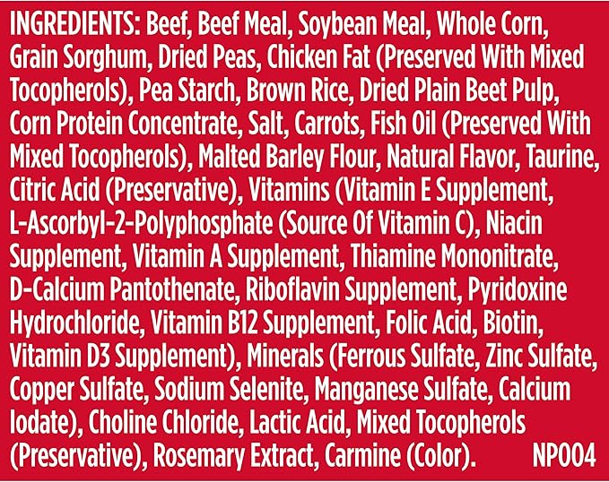 Nutrish Dry Dog Food, Real Beef, Pea & Brown Rice Recipe Whole Health Blend for Adult Dogs, 6 lb. Bag (Rachael Ray)