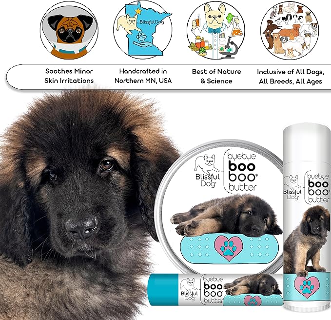 The Blissful Dog Leonberger Boo Boo Butter, 16 oz.
