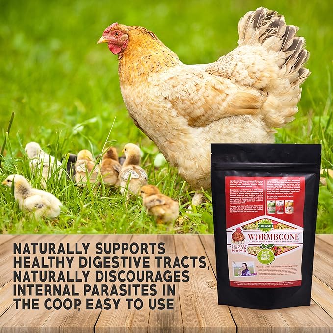 Non-GMO Backyard Chicken Nesting Herbs (8 Pounds) - Naturally Keep a Clean Coop Your Hens Will Love - Chicken Supplies and Feed WormBGone