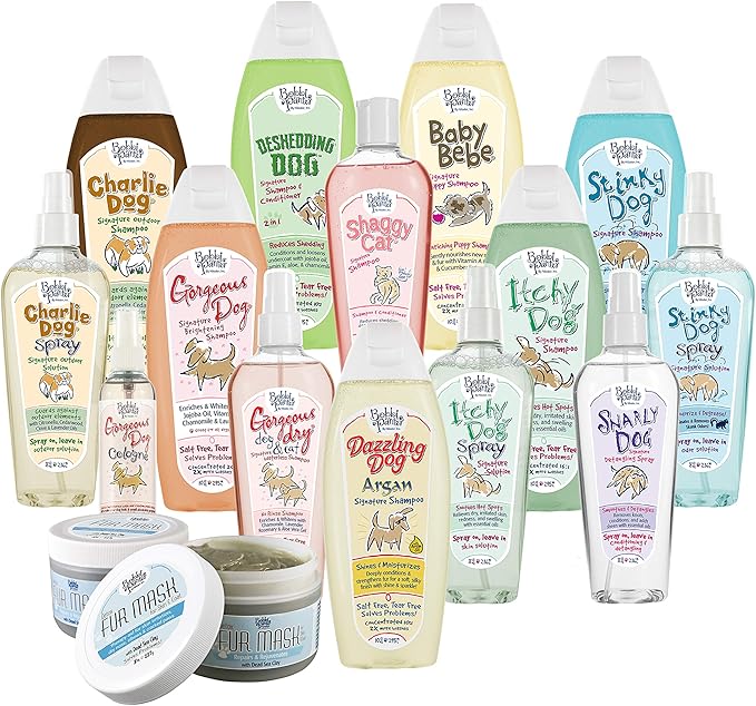 Bobbi Panter Refreshing Dog Shampoo, Hydrates & Soothes Skin & Fur, Minimizes Itching & Dander, Eucalyptus Mint Scent - 30:1 Concentrated Formula, Made in USA, Trusted by Professional Groomers, 1 Gal.