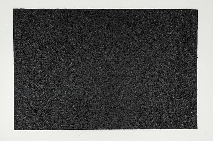 Mohawk Home Heavy Duty Rubber Stall Mat - Gym Floor- Under Dog Crate - All Purpose Utility 2'x3' - 1/2" Thick