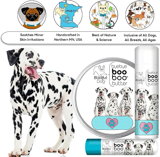The Blissful Dog Dalmatian Boo Boo Butter, 2-Ounce