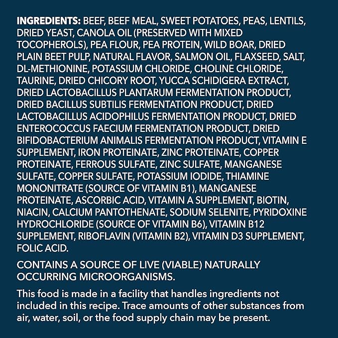 Amazon Brand - Wag Dry Dog Food Beef & Sweet Potato, Grain Free 24 lb Bag