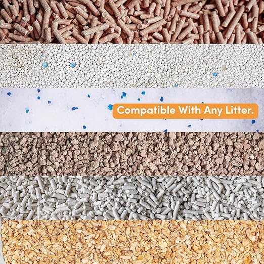 Clean Revolution Cat Litter Deodorizer Spray – 18oz, Probiotic Odor Elimination with DustLock™, Fragrance-Free, Extends Litter Life, Non-Toxic, Safe for All Cats, Made in USA