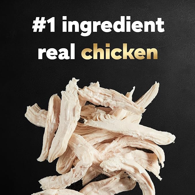 Cesar Simply Crafted Adult Wet Dog Food Meal Topper, Chicken, Carrots & Green Beans, 1.3oz. (10 Count, Pack of 1)