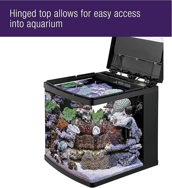 Coralife LED BioCube Aquarium Fish Tank Kit for Saltwater, Marine, Reef or Live Plants, 32 Gallon