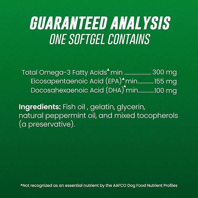 Nutramax Welactin 3 - Canine 120 - Softgel Caps, Welactin Omega-3 Skin and Coat Support