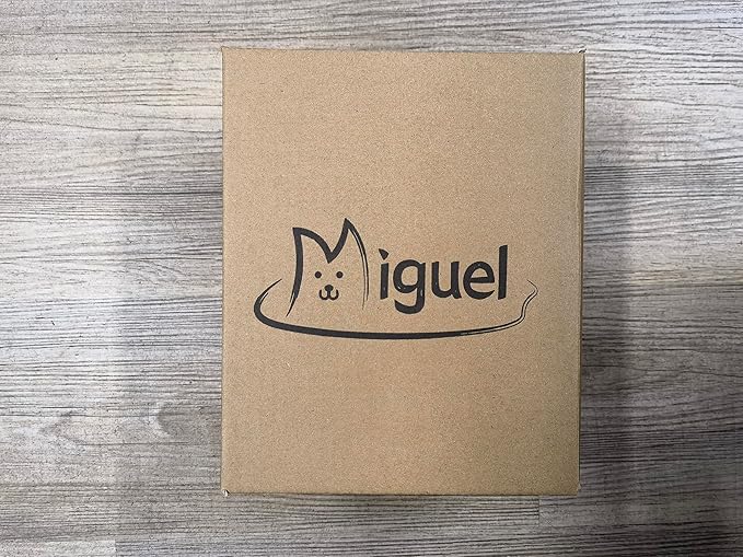 Miguel Washable Cat Beds for Indoor Cats with Removable Cushion/Pillow, Easy to Wash Small Dog Bed with Side, Large Rectangle Kitten Bed Cuddle Puppy Bed with Anti-Slip Bottom, Dark Gray 20 Inch