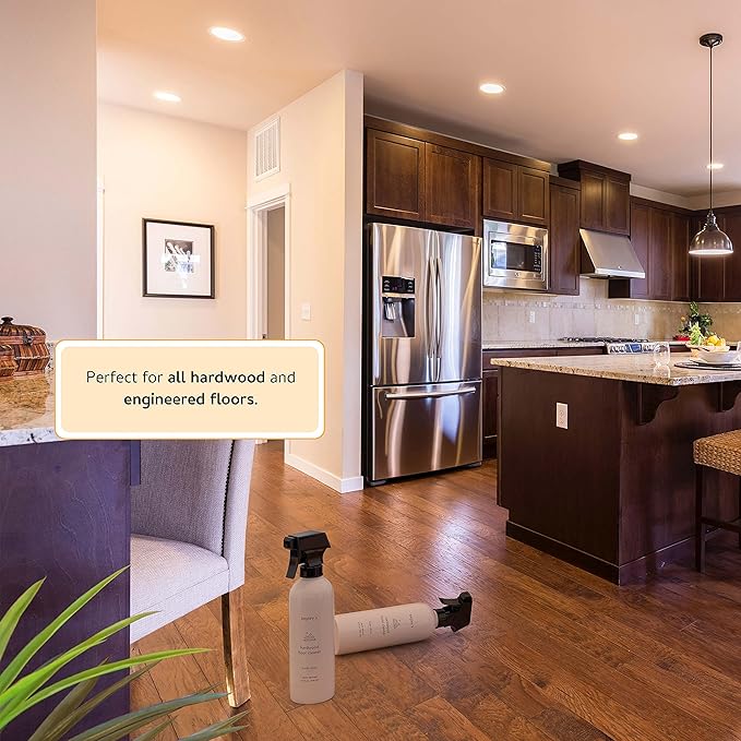 Begley's Hardwood Floor Cleaner Spray - Hard Wood Floor Cleaner for Mopping - Citrus Scent Hardwood Cleaner - 24 oz