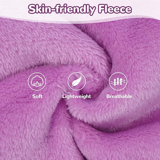 PUMYPOREITY Turtleneck Sweater for Sphynx Cat, Soft Coral Fleece Cat Clothes, Thick Winter Warm Outfit Coat with Sleeves, L, Purple