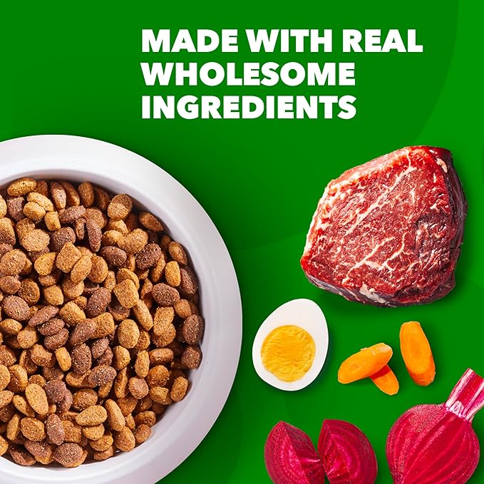 IAMS Proactive Health Adult Dry Dog Food Beef and Rice Recipe, 7 lb. Bag