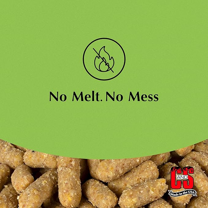 C&S Mealworm Suet Nuggets, for Wild Birds, 27 Ounces