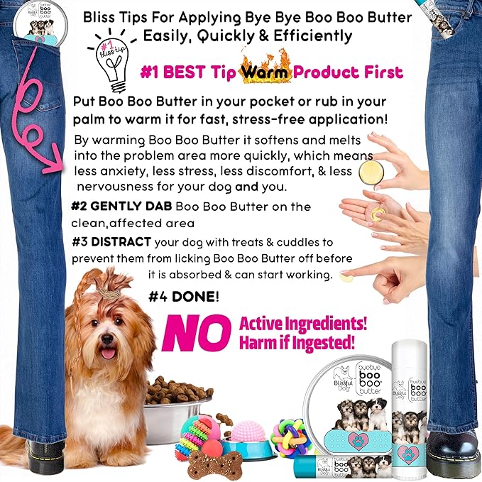 The Blissful Dog Havanese Boo Boo Butter, 8-Ounce