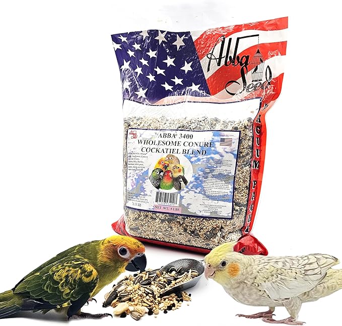 5LB 3400 Wholesome Conure & Cockatiel Blend