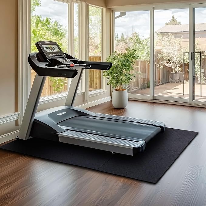 Mohawk Home Heavy Duty Rubber Stall Mat - Gym Floor- Under Dog Crate - All Purpose Utility 2'x2' - 1/2" Thick