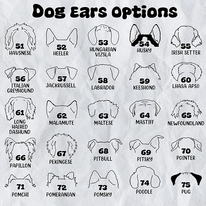 LOVELYPOD Custom Embroidered Dog Mom Sweatshirt with Dogs Names, Pet Photo Shirt, for Dog Lovers