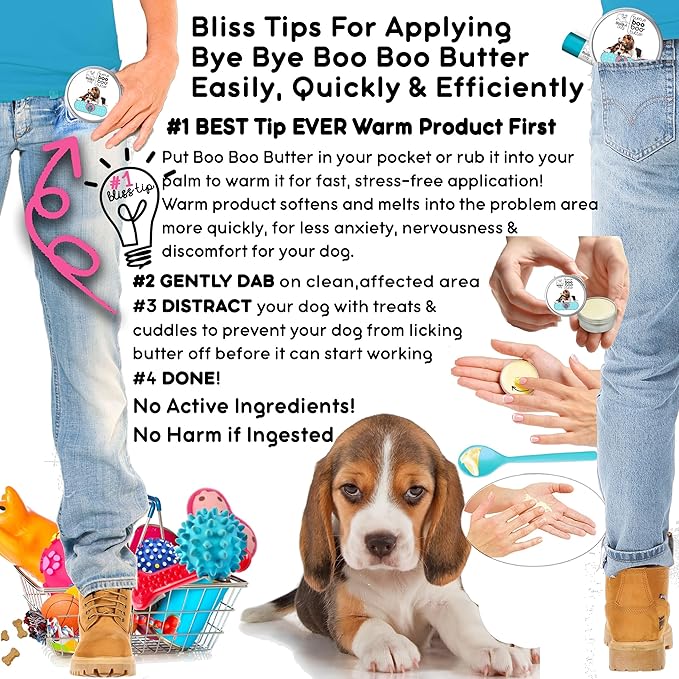 The Blissful Dog Beagle Boo Boo Butter, 16oz