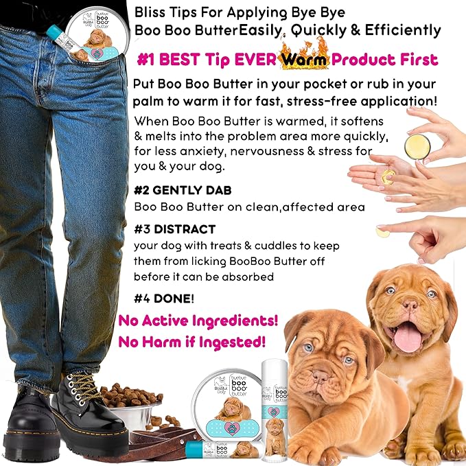 The Blissful Dog .15 oz Tube Dogue De Bordeaux Booboo Butter