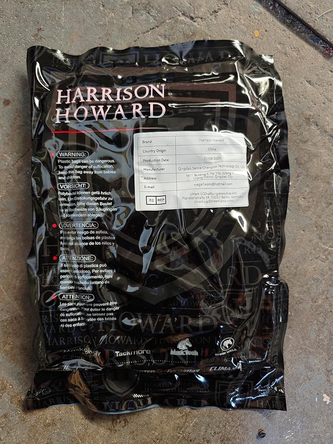 Harrison Howard CareMaster Horse Fly Mask Half Face with Ears Moonlight Silver Medium Cob