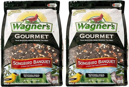 Wagner's 22042 Songbird Banquet Wild Bird Food, 5-Pound Bag, (Pack of 2)