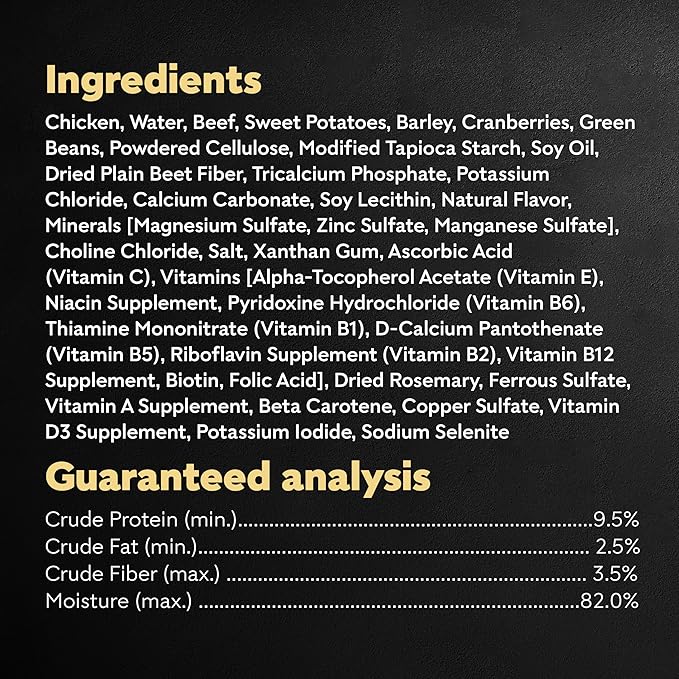 Cesar Warm Bowls Wet Dog Food Chicken & Beef Entree with Vegetables Entrée, 2.7 oz. Trays (10 Count, Pack of 1)