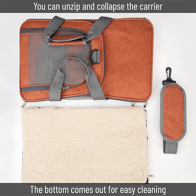 Mr. Pen Pet Carrier - Soft-Sided for Cats & Dogs, Bag & Travel Carrier