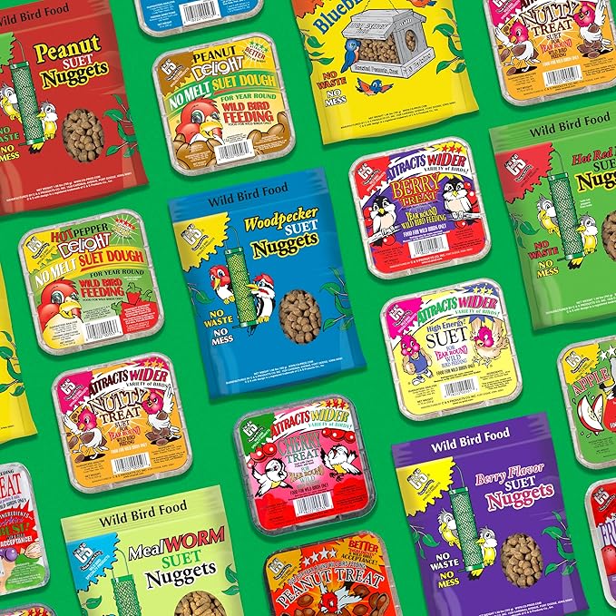 C&S Hot Pepper Suet Nuggets 27 Ounces